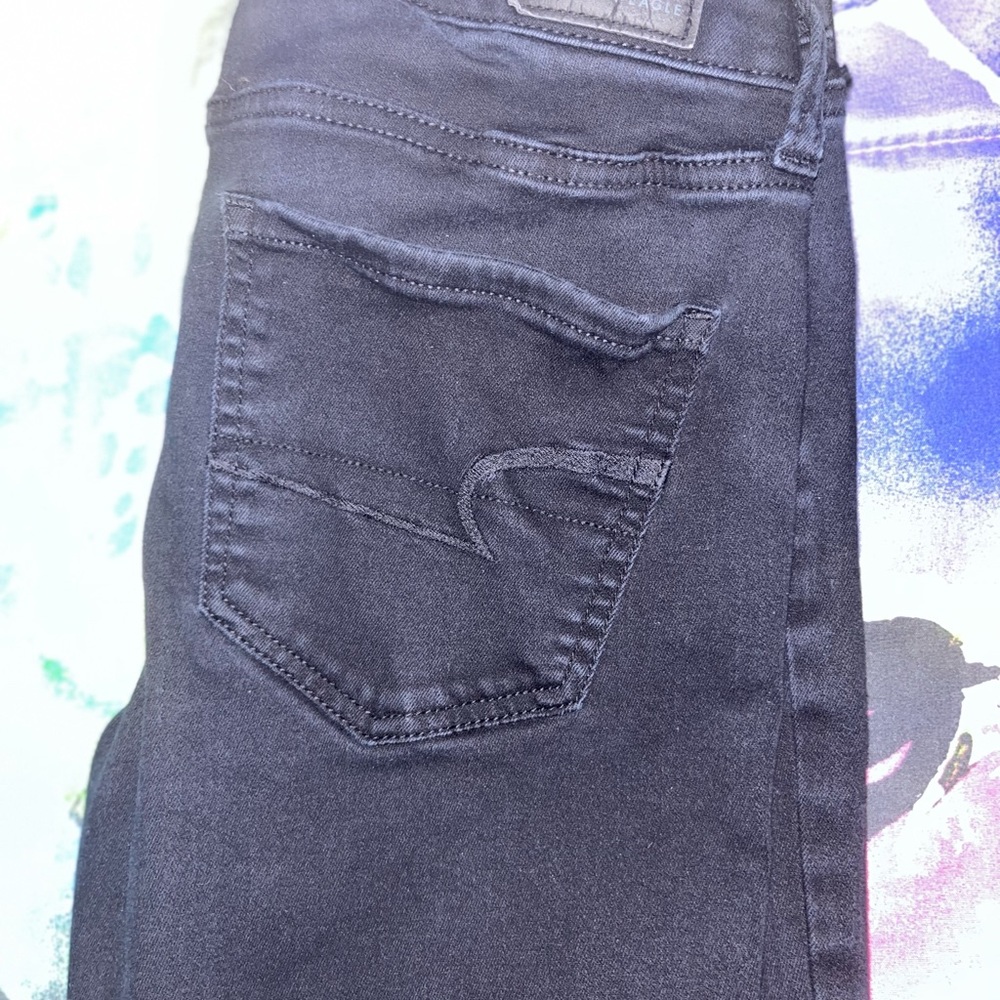 AE Black Jeggings